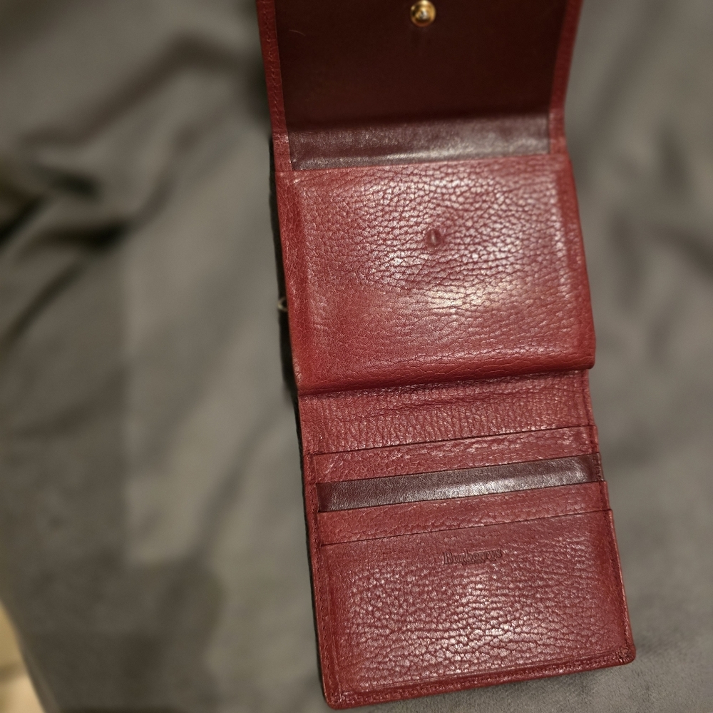 Burberry red wallet - Picture 6 of 7